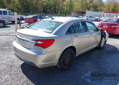 2014 Chrysler 200 Lx из США, поврежденный, VIN 1C3CCBAB8EN206360